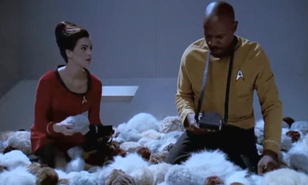 Still from ST:DS9 episode “Trials and Tribble-ations”