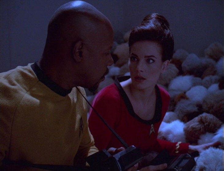 Still from ST:DS9 episode “Trials and Tribble-ations”