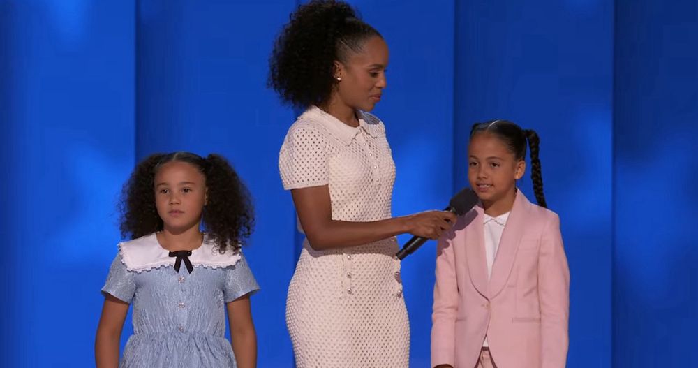 Kamala’s nieces with Kerry Washington