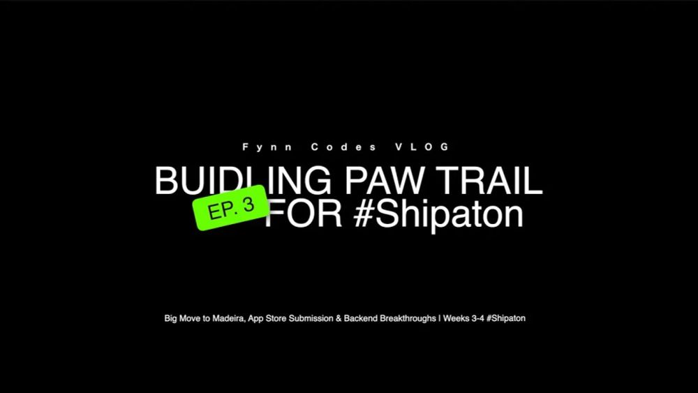 App Store Submission, Madeira Move & Backend Wins | Weeks 3-4 #shipaton
