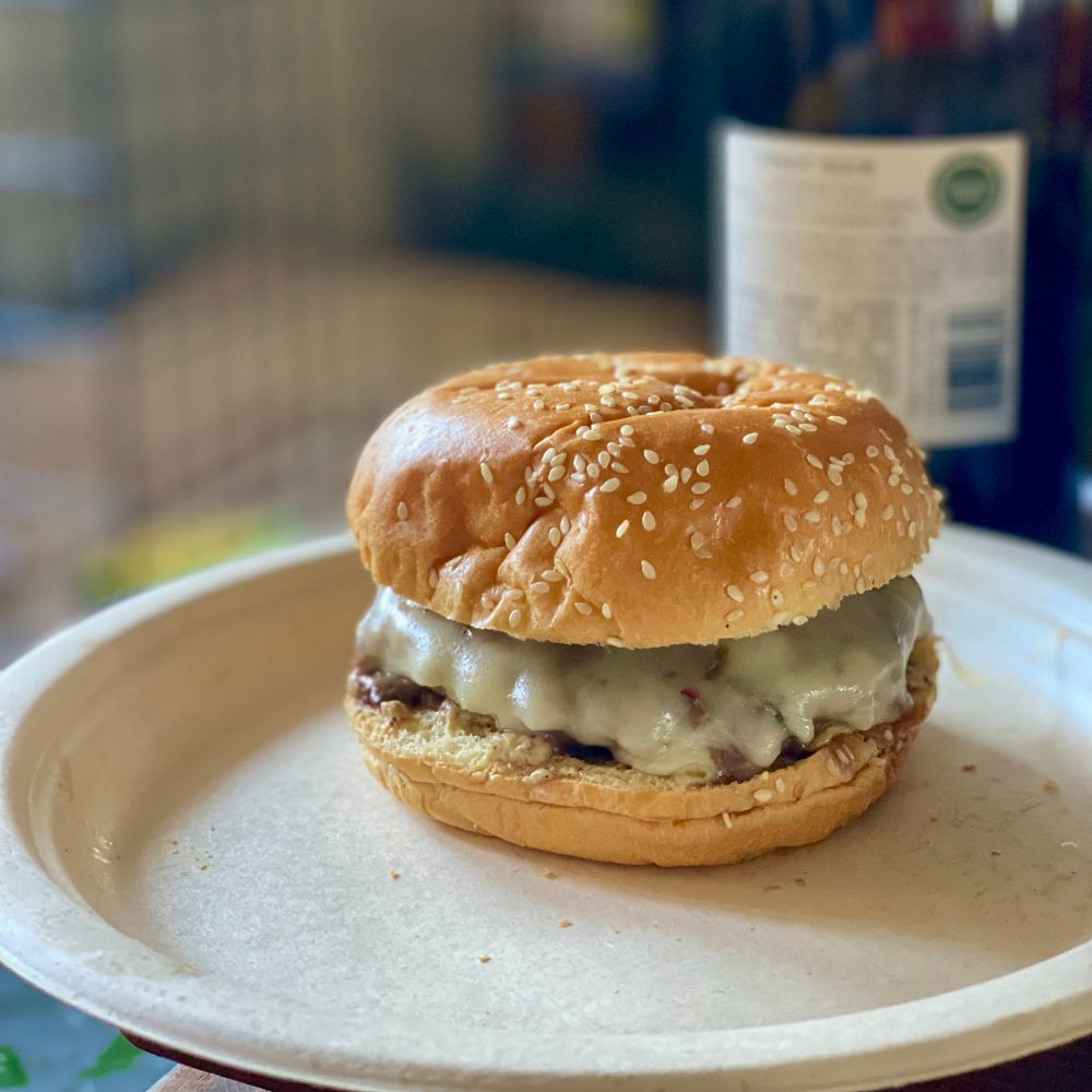 A burger