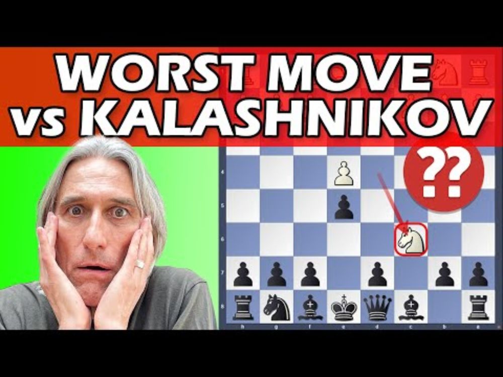 The worst move against the Kalashnikov? | Minich vs Toma, Slovakia 2014