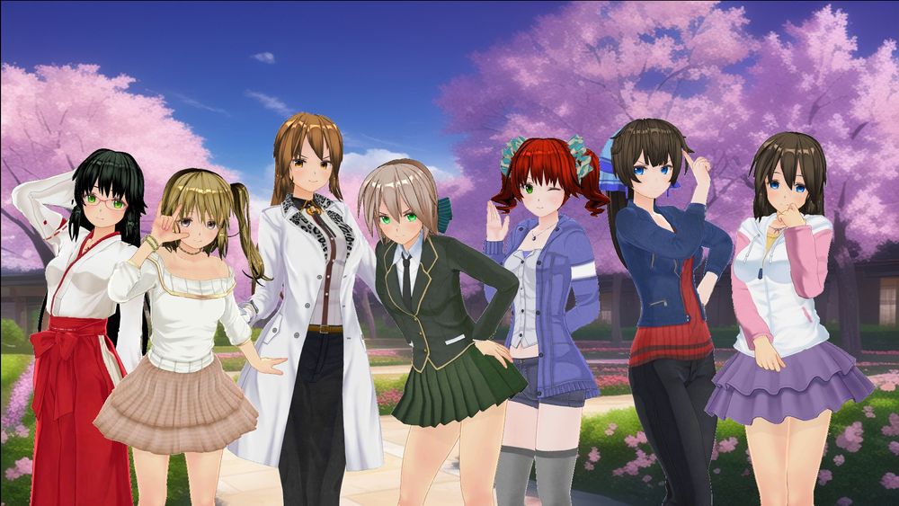 FAガール『プリズムレイヤー小隊』の「マインドミストレス(所謂中の人)」の面々。
左から「武藤晴美」「萌華・F・オーヴァル」「結城由雅華」「鈴風美琴」「リーアストール・C・マーカス」「天野静香」「鈴風涼子」