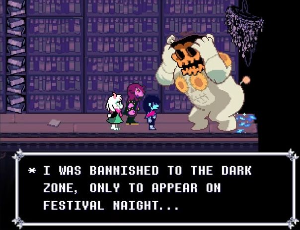 Jackenstein: "* I WAS BANNISHED TO THE DARK ZONE, ONLY TO APPEAR ON FESTIVAL NAIGHT..."