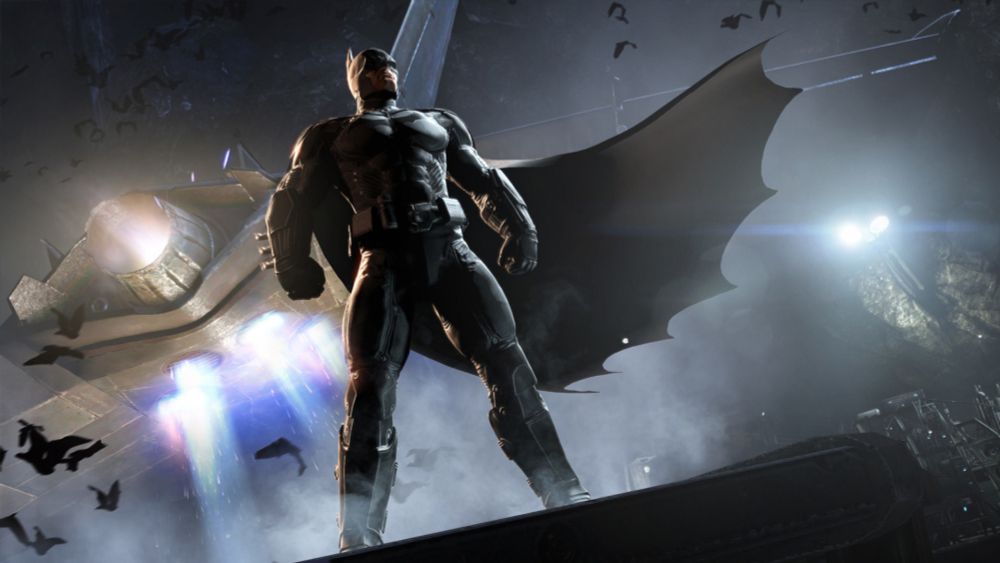 Batman's cape simulation in Batman: Arkham Asylum – Hypesio