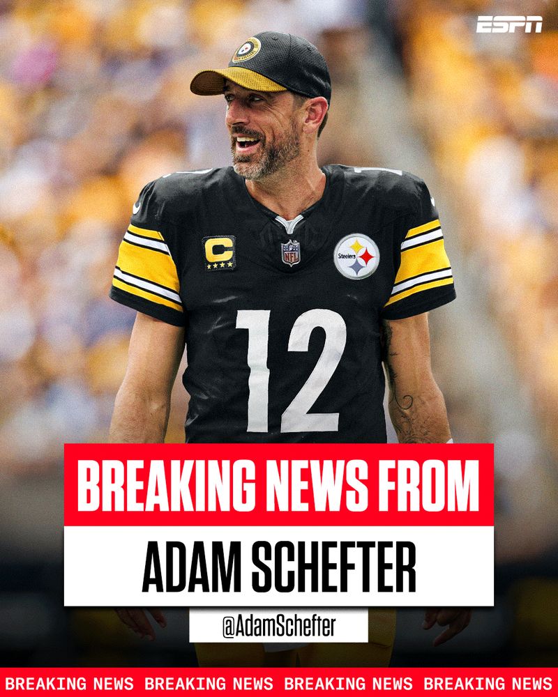 Breaking: Aaron Rodgers and the Steelers