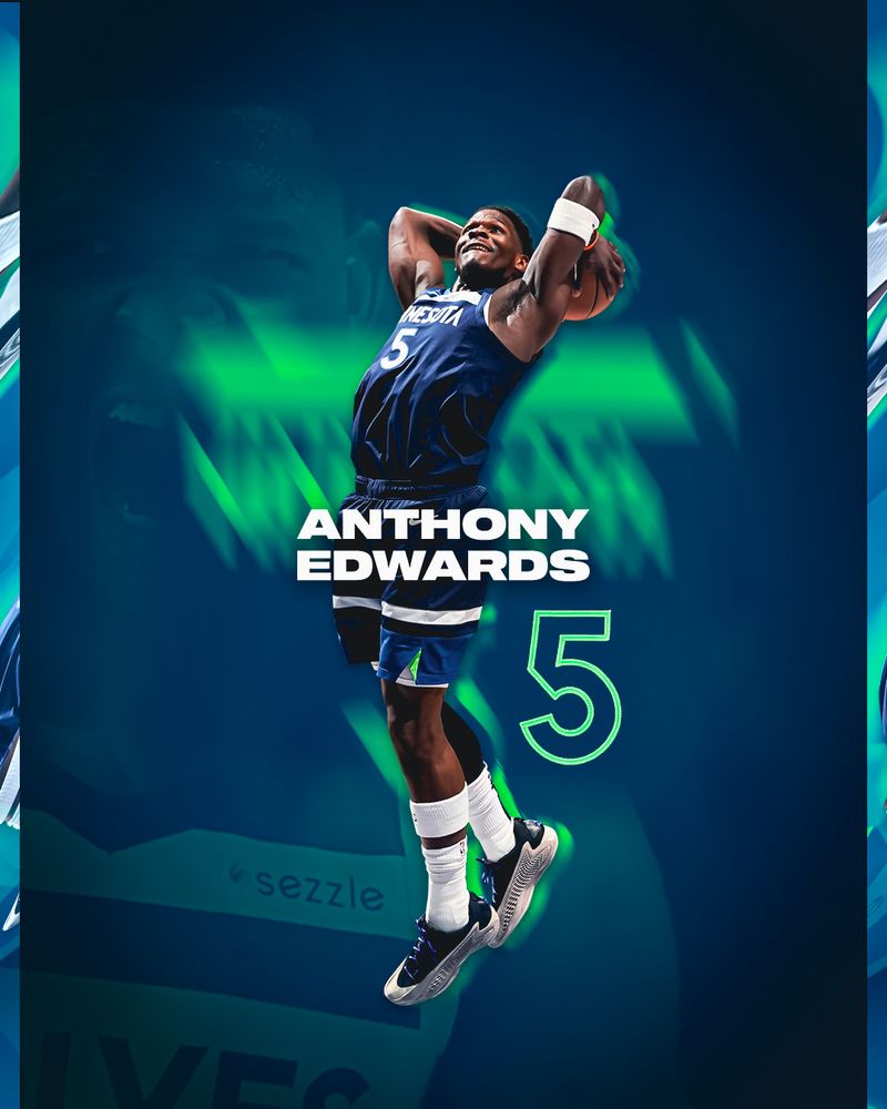 Anthony Edwards in Year 5 🔥 