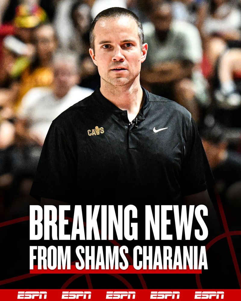 Breaking: The Suns are hiring Cavaliers assistant Jordan Ott as the franchise's new head coach, sources tell Shams Charania. 