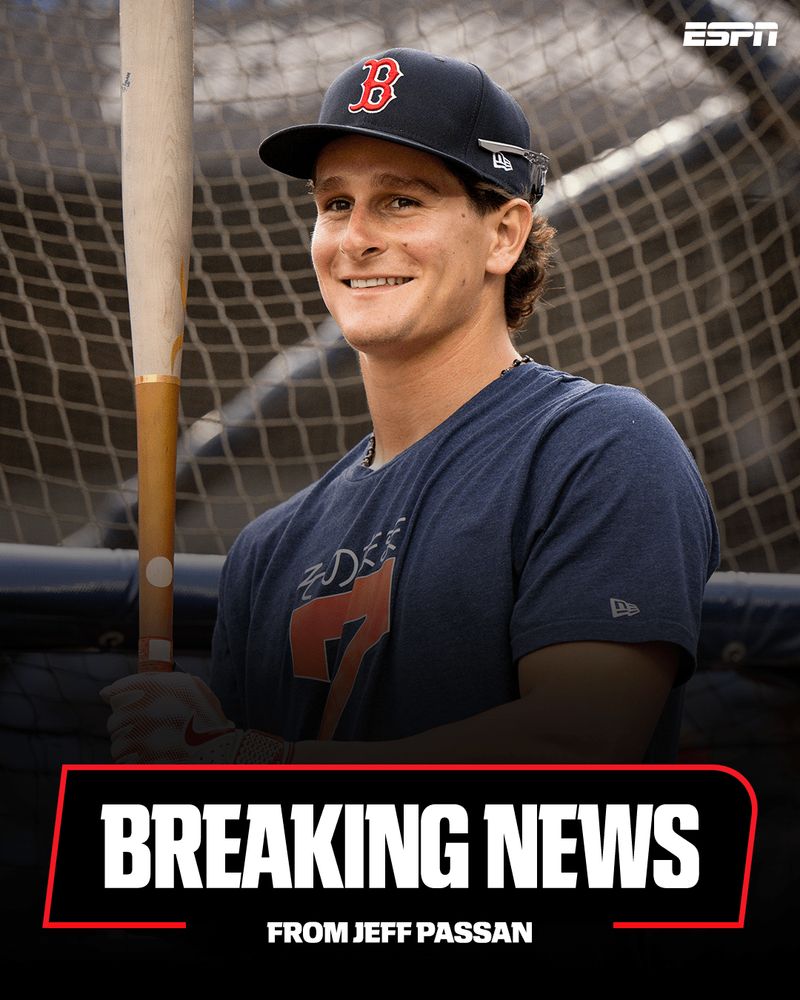 Red Sox calling up Roman Anthony. 