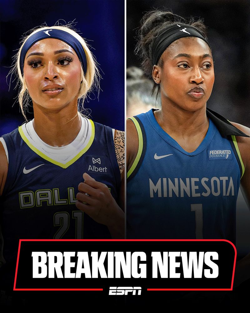 Breaking news image of DiJonai Carrington and Diamond Miller.