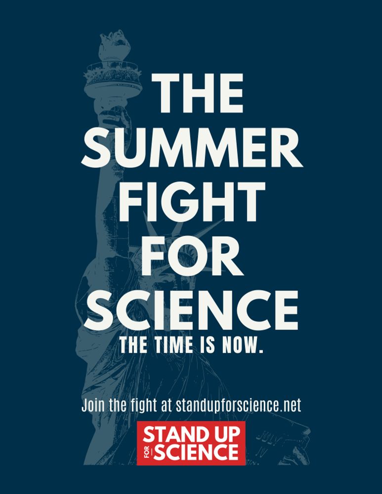 The summer fight for science. The time is now. Join the fight at standupforscience.net.