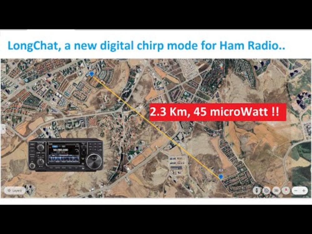 A new QRP digital chirp mode for Ham Radio.