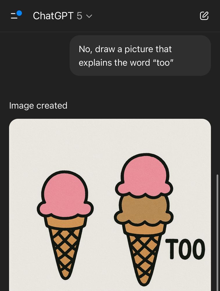 ChatGPT being terrible 