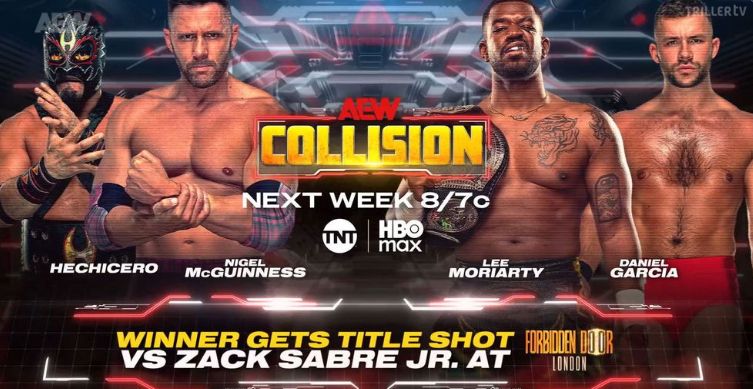 Collision next week; Hechicero vs Nigel McGuinness vs Lee Moriarty vs Daniel Garcia 