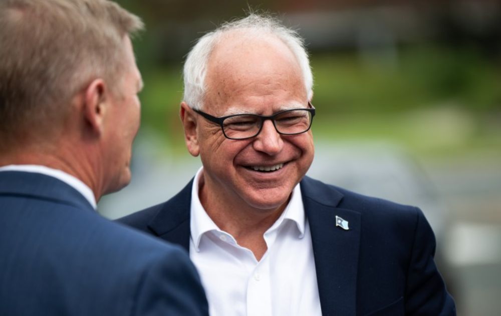 Harris Picks Minnesota Gov Tim Walz As Her Running Mate