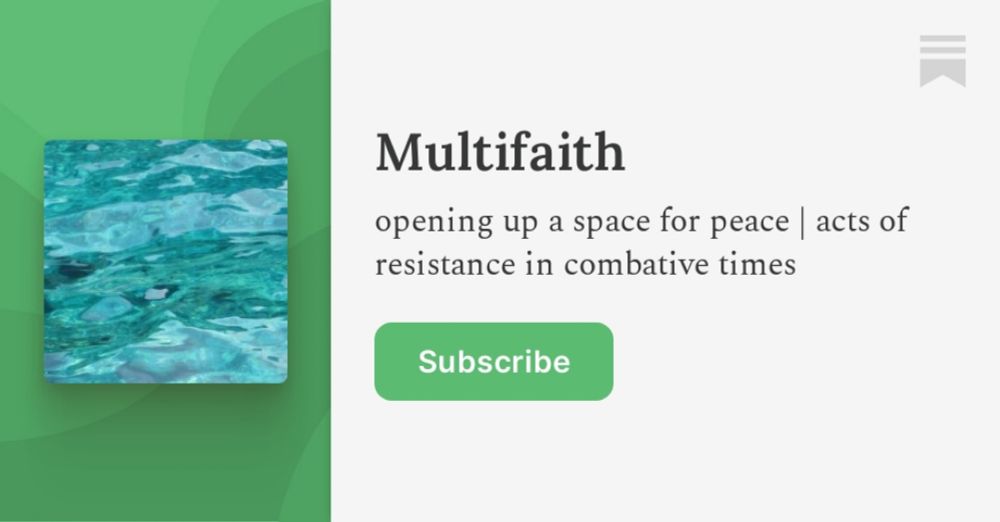 Multifaith | Catriona Robertson | Substack