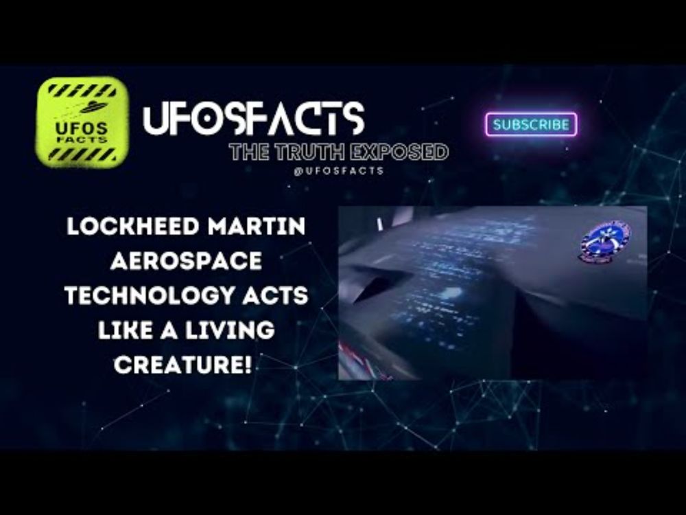 Lockheed Martin Aerospace Technology Acts Like A Living Creature! 🤯