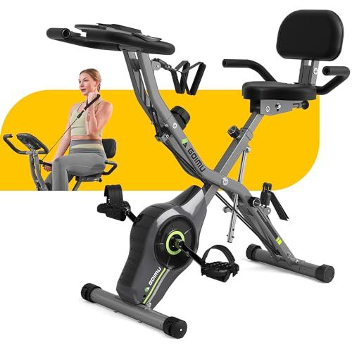 GOIMU 5-in-1 Foldable Stationary Bike for Seniors