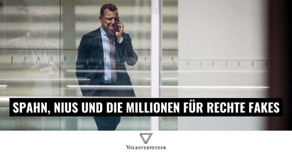 NIUS ist eine Fake-News-Schleuder, die die Union nach rechts ziehen soll. Der Multimillionär, der hinter NIUS steckt, soll von Spahns Politik profitiert haben und spendete an die CDU. Wer profitiert v...