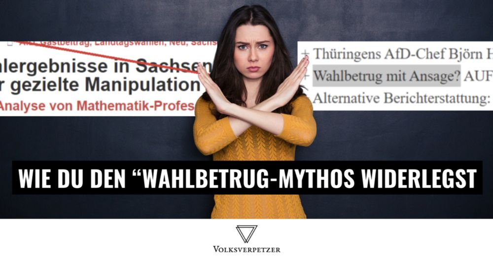 8 Tipps wie du rechten Fakes widersprichst - am Wahlbetrug-Mythos