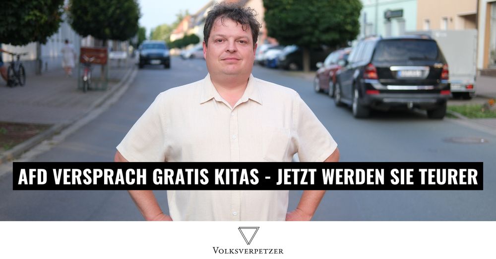 AfD-Bürgermeister versprach gratis Kitas - jetzt werden sie teurer