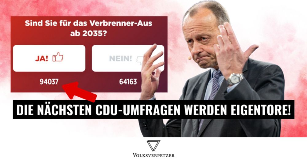 Der nächste Umfrage-Fail! Die echte Manipulation kommt von der CDU