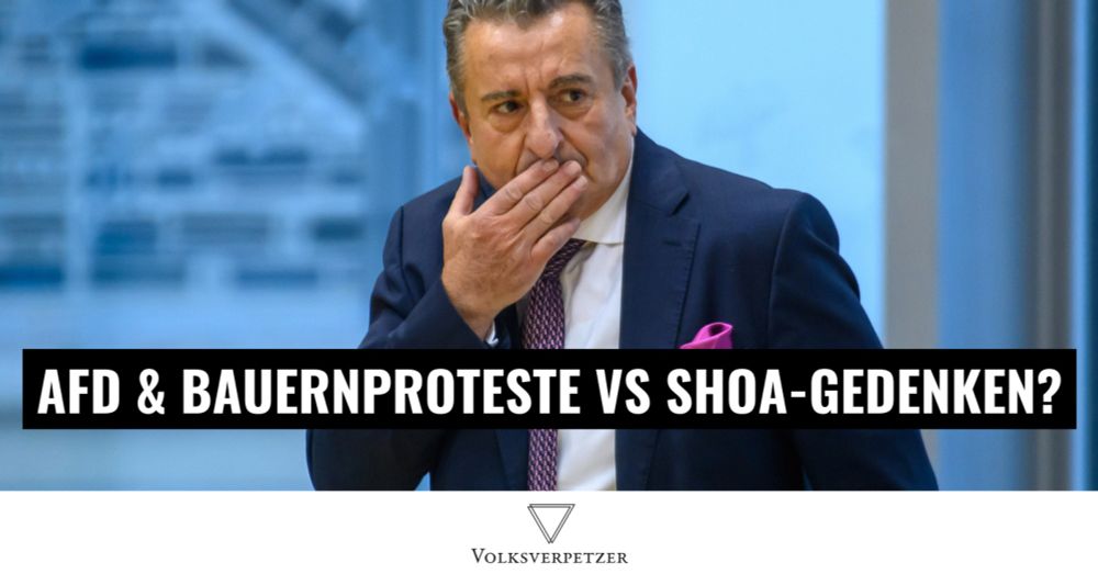 Shoa-Gedenken? Verschoben.