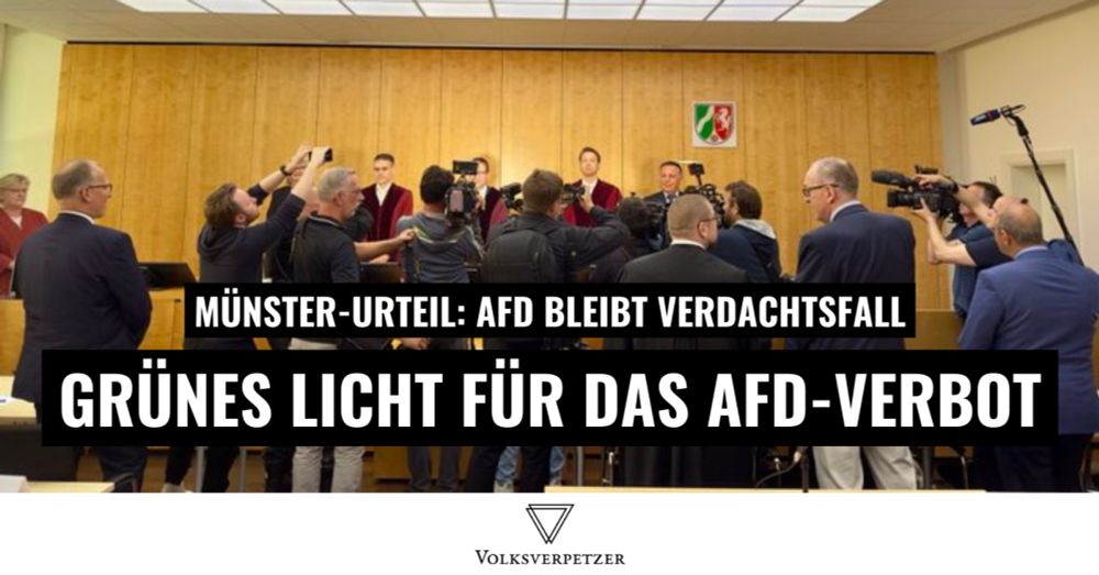 Münster: Dieses Urteil könnte zum Verbot der AfD führen