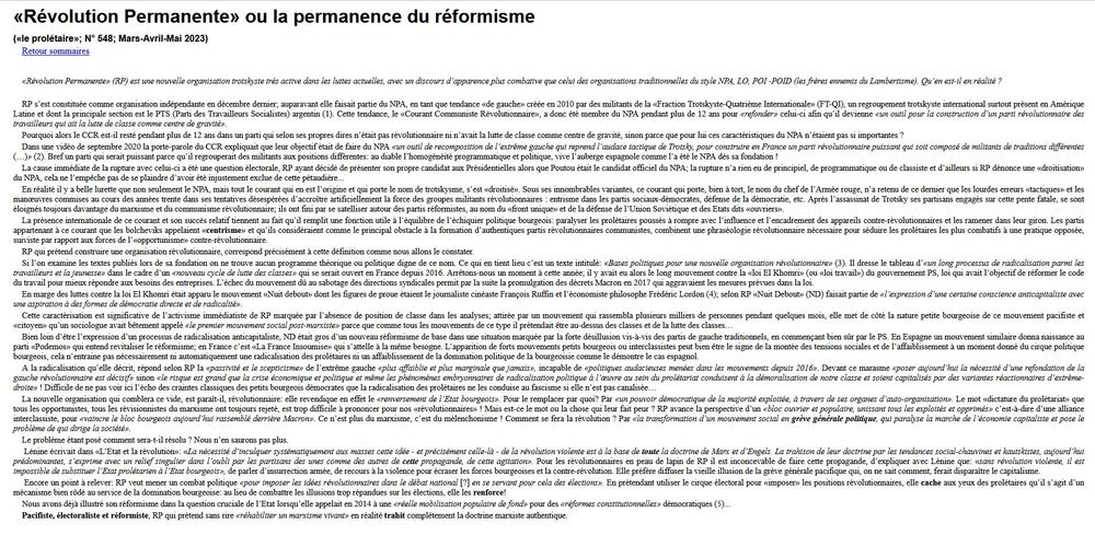 Gauchistes qui disent que Révolution Permanente c'est pas des vrais gauchistes (c'est pas faux cela dit), parce que eux ils sont plus gauchistes que les autres gauchistes qui ont pas compris ce que c'est qu'être gauchiste