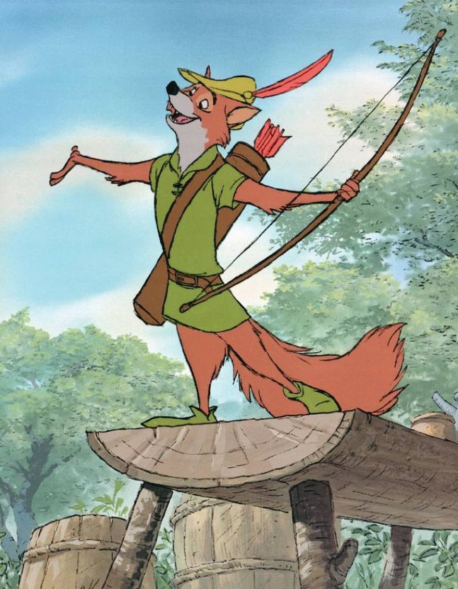 Robin Hood from the Disney movie