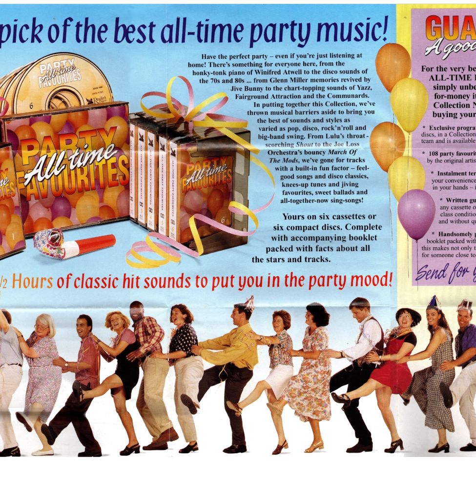 Album for party music people doing the Conga