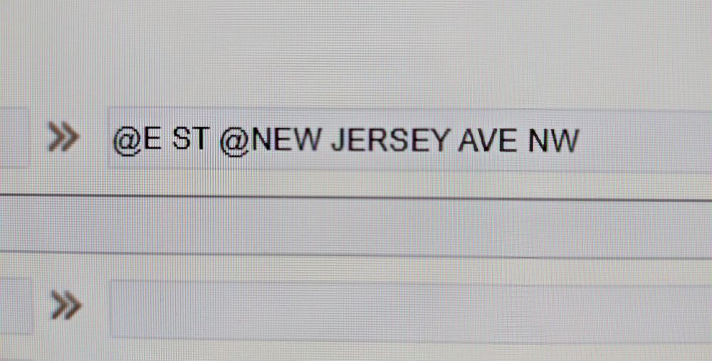 E St. @ New Jersey Ave NW