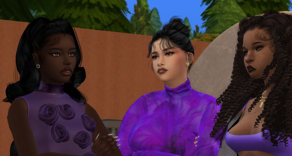 carla is trying to talk about upcoming shows with her girl group mates but gia is disengaged and myasia can feel the eyes of quentin and montrell on her