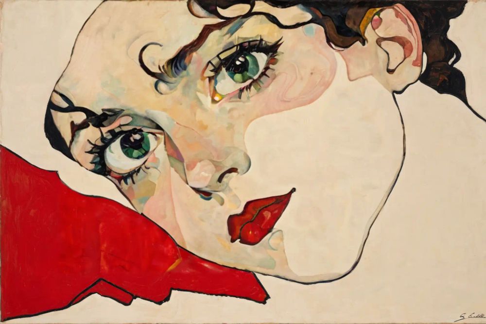 Prompt:   Portrait of Sally by Egon Schiele ,  Egon Schiele, Portrait of Sally Freud, Austrian expressionist, bold lines, vivid colors, emotional state, intense eye contact, artist-muse relationship, existentialist spirit, human sensuality, early modern art history, Leopold Museum, Vienna, artistic legacy  HD, sharp focus, stunningly beautiful, hyper-detailed, Color Field Painting, abstract, simple, geometic, color field painting style

Negative prompt: verybadimagenegative, bad_prompt_version2-neg, easynegative, FastNegativeV2, ugly, deformed, noisy, blurry, low contrast, extra eyes, bad eyes, ugly eyes, imperfect eyes, deformed pupils, deformed iris, cross-eyed, poorly drawn face, bad face, fused face, ugly face, worst face, unrealistic skin texture, out of frame, poorly drawn hands, cloned face, double face, blurry, bad quality

Image model: Artium