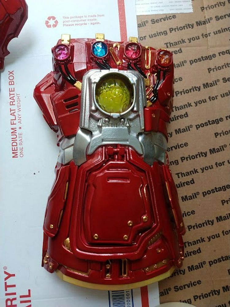 First repaint was given a enamel metallic red 