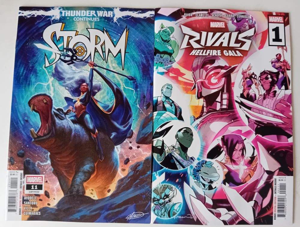 Storm #11 (Thunder War continues) main cover

Marvel Rivals: Hellfire Gala main cover