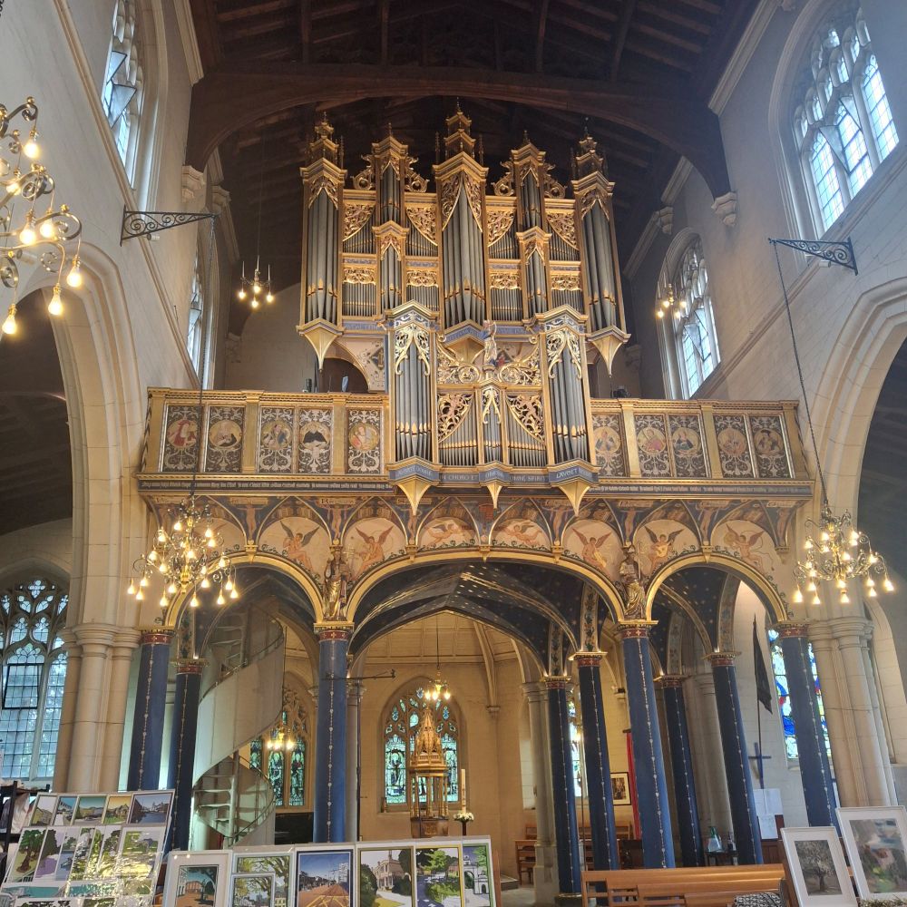 A really quite ornate and impressive church. 