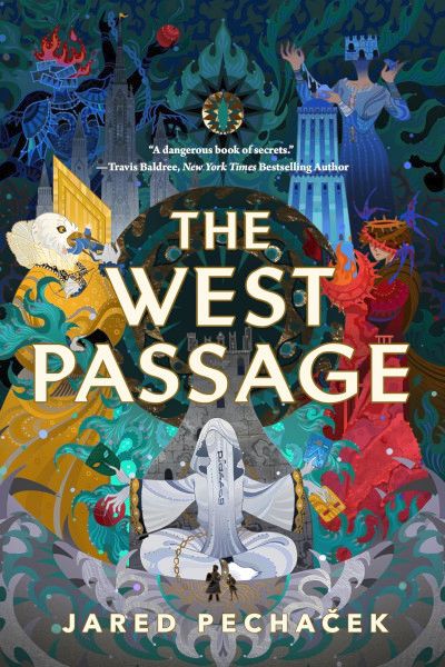 Book cover of The West Passage novel by Jared Pechacek.