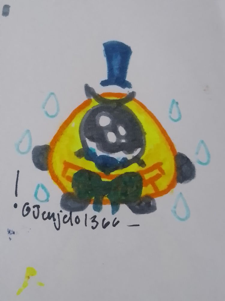 baby bill cipher crying :(

alright,,, WHO MADE HIM CRY