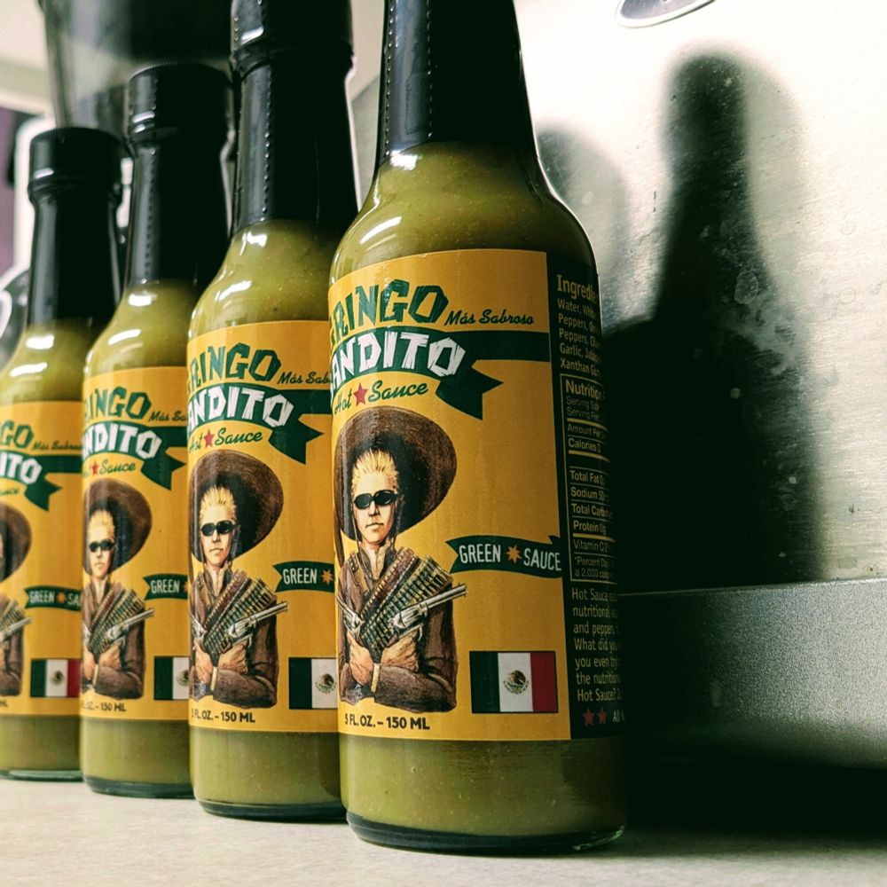 4-pack of Gringo Bandito Green Sauce

