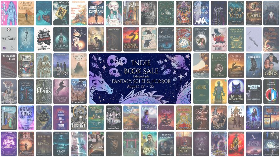 Long time no blog post! I've been taking a Very Long Break to deal with life and to overcome my burnout. But let's get to the fun stuff! August is back with another Indie Book Sale! Thanks to Narratess and her team, and Claudie with the itchio bundles, each book sale has gotten better and better. There are a TON of amazing indie books on sale this go around, including my own: &hellip;