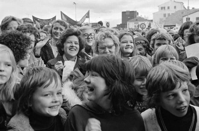 When 90 percent of Icelandic women refused to work, and the country fell into chaos, they had succeeded. On Friday, October 24, 1975, telephone lines went down; families scrounged for food; theaters c...