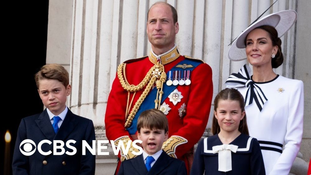 Princess Kate attends Trooping the Colour, her first public appearance in months