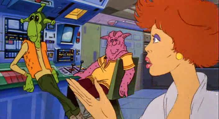 The cocaine addicted alien janitors from the animated film “Heavy Metal”