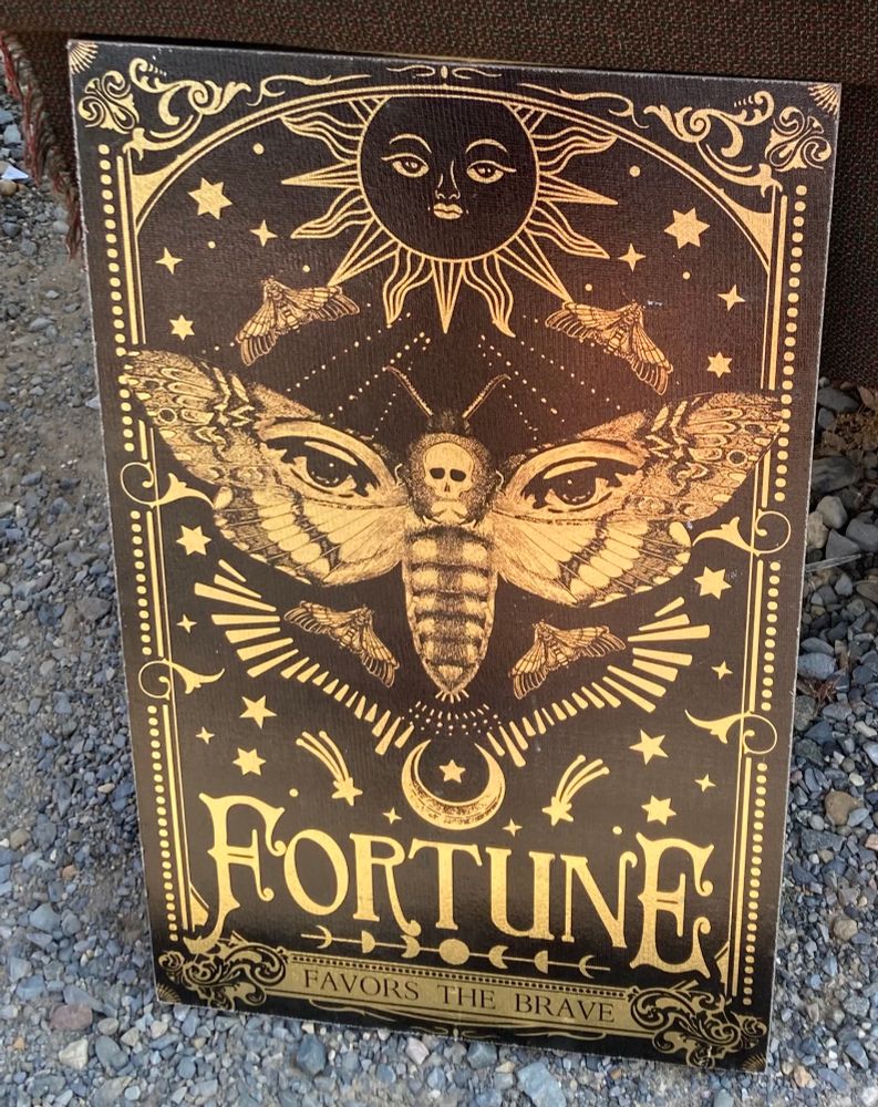 Fortune Favors the Brave. 