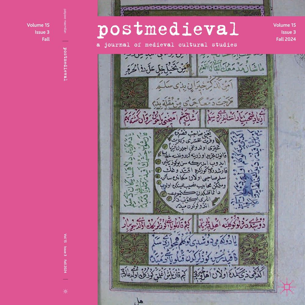 postmedieval issue 15.3 cover