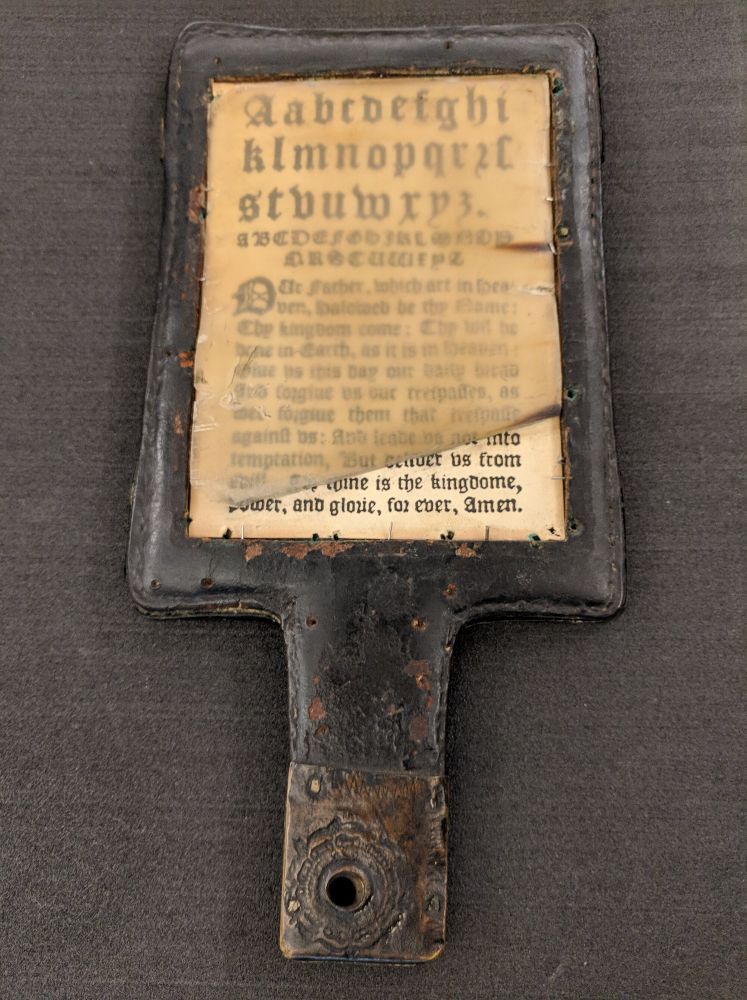 Hornbook in the Cary Graphic Arts Collection
