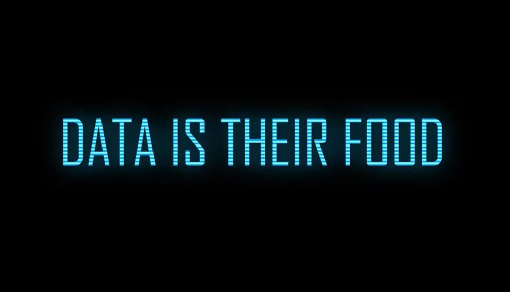 DATA IS THEIR FOOD