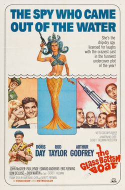 Theatrical poster for “The Glass Bottom Boat”
