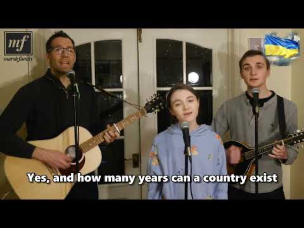 "Don't Abandon Them" - Marsh Family adaptation of Bob Dylan's "Blowin' in the Wind" about Ukraine